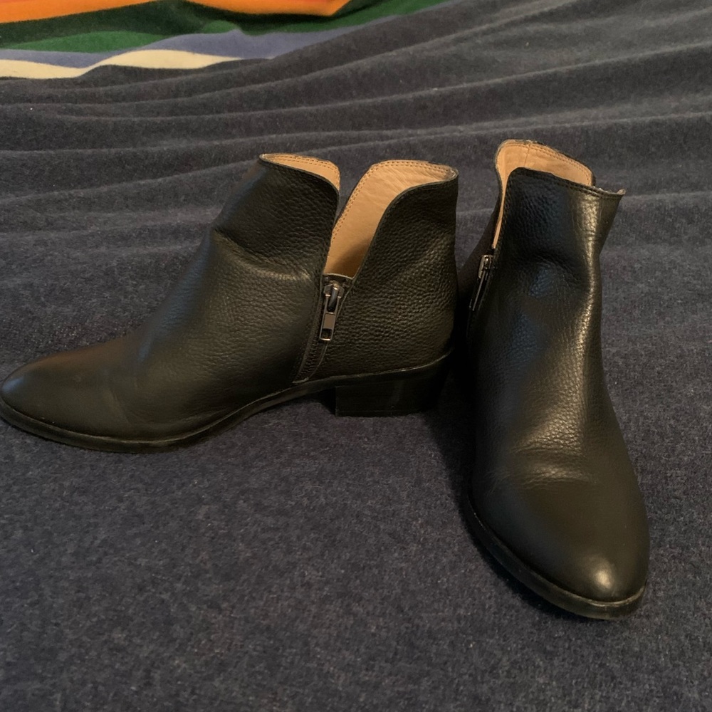 Splendid Leather Ankle Booties